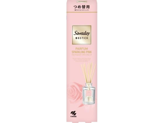 小林製薬 Sawaday香るStick パルファムスパークリングピンク 詰替 1個（ご注文単位1個)【直送品】