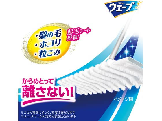 ユニ・チャーム ウェーブ フロア用 ドライシート 18枚×2個 1パック(ご注文単位1パック)【直送品】
