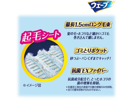 ユニ・チャーム ウェーブ フロア用 ドライシート 18枚×2個 1パック(ご注文単位1パック)【直送品】