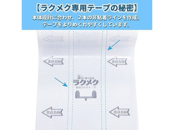 コイルプロモーション ラクメク 粘着クリーナー スターターキット RKH-100 1セット(ご注文単位1セット)【直送品】