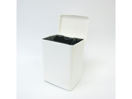 東和産業 PLII トイレコーナーポット ホワイト 1個(ご注文単位1個)【直送品】