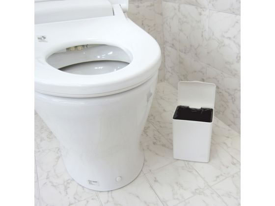 東和産業 PLII トイレコーナーポット ホワイト 1個(ご注文単位1個)【直送品】