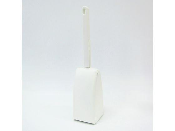 東和産業 PLII トイレブラシケース付 ホワイト 1個（ご注文単位1個)【直送品】