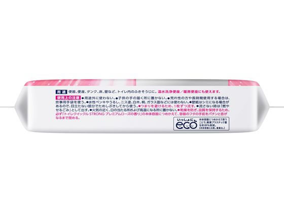 KAO トイレクイックル ストロング プレミアムローズの香り 詰替 16枚入 1パック(ご注文単位1パック)【直送品】