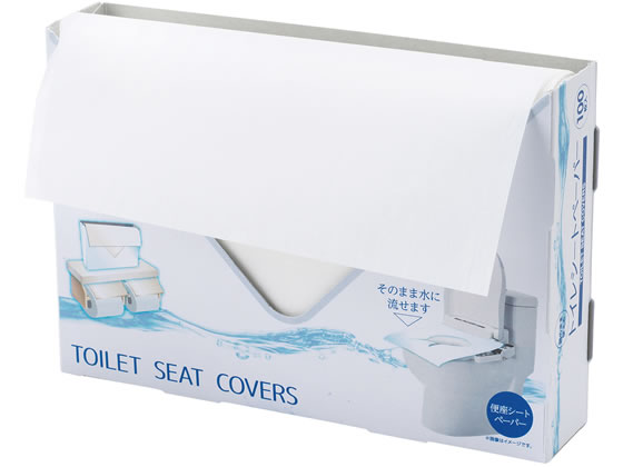 サンナップ 箱のまま使える トイレシートペーパー 100枚入 TSP-3WB 1箱(ご注文単位1箱)【直送品】