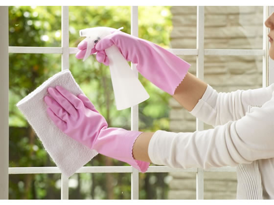 ショーワグローブ ナイスハンド ミューうす手 M ピンク 1双(ご注文単位1双)【直送品】