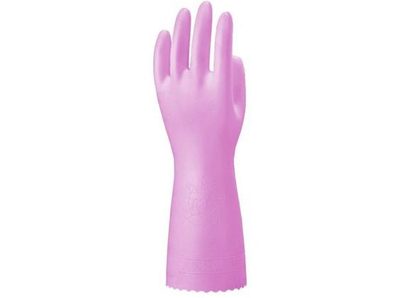 ショーワグローブ ナイスハンド ミュー 中厚手 M ピンク 1袋（ご注文単位1袋)【直送品】
