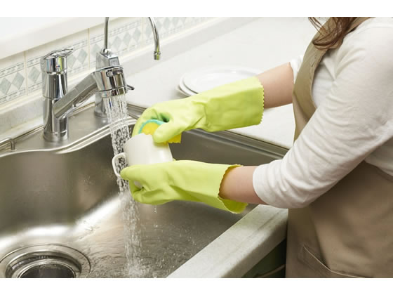 ショーワグローブ ナイスハンド ミュー中厚手 M グリーン 1双（ご注文単位1双)【直送品】