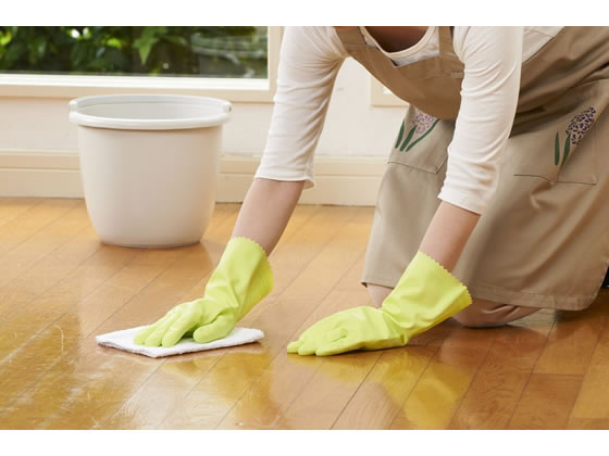 ショーワグローブ ナイスハンド ミュー中厚手 M グリーン 1双（ご注文単位1双)【直送品】