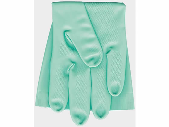 ダンロップ 天然ゴム手袋 中厚手 グリーン Lサイズ SP-8 288429 1袋(ご注文単位1袋)【直送品】