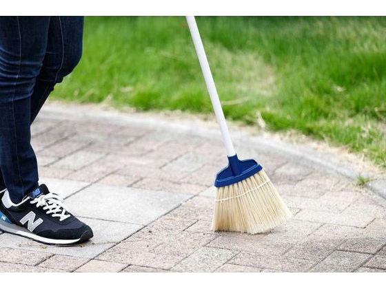 山崎産業 YS庭ほうき(ニューブルロン)L 1本入 1本(ご注文単位1本)【直送品】