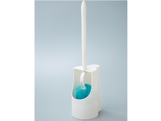 山崎産業 トイレバスボンくん ふさふさクリーナー ケース付 1個(ご注文単位1個)【直送品】