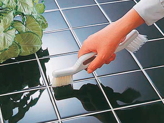 山崎産業 タイル目地ブラシ BR429-000X-MB 1個(ご注文単位1個)【直送品】