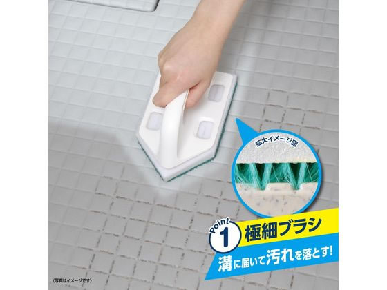 レック 激落ちくん 凸凹床ブラシハンディ 浴室用 S01240 1個(ご注文単位1個)【直送品】
