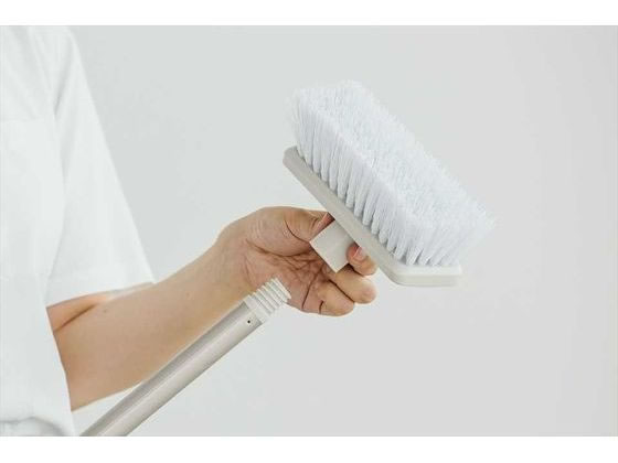 山崎産業 2989+ デッキブラシPET-18 1本入 1本(ご注文単位1本)【直送品】