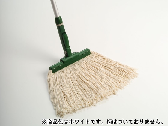 テラモト FXモップ替糸(J)24cm 260g ホワイト CL-374-421-8 1個(ご注文単位1個)【直送品】