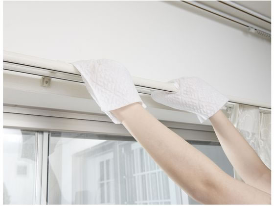 アイメディア ホコリ・汚れ取りワイパー手袋 15枚 400918 1袋(ご注文単位1袋)【直送品】