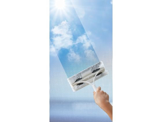 山崎産業 コンドルシートで洗える窓&網戸ワイパー伸縮柄 201471 1本(ご注文単位1本)【直送品】