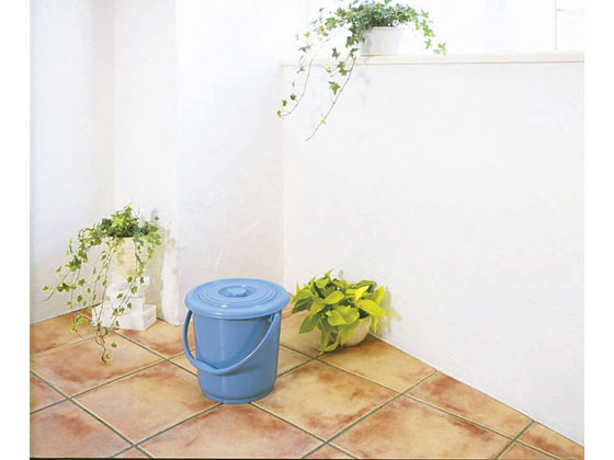 新輝合成 トンボ ニューセレクト バケツ 5L ブルー 1個(ご注文単位1個)【直送品】