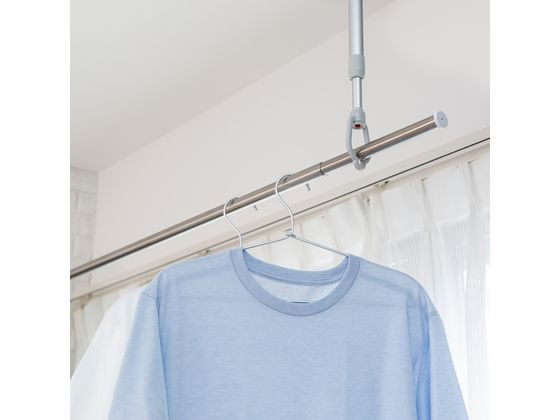 セキスイ ステンレス浴室用伸縮竿 DSM-18 1本(ご注文単位1本)【直送品】