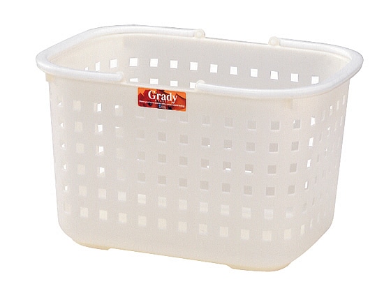 アスベル グレディバスケット M 741609ホワイト 1個(ご注文単位1個)【直送品】