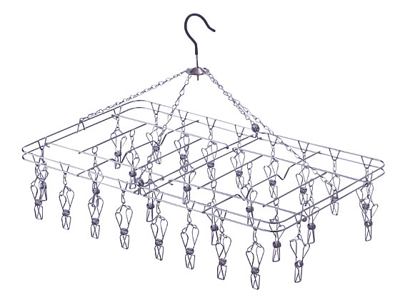 大木製作所 ステンレスハンガーDL(ピンチ28ヶ付) 00381 1個(ご注文単位1個)【直送品】