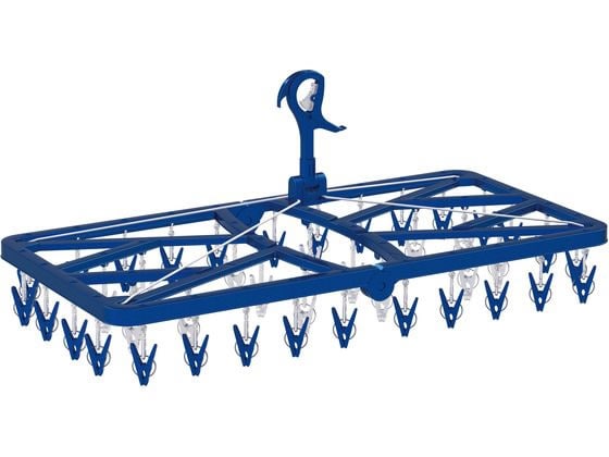 東和産業 LST ピンチが自由に回る角ハンガー ピンチ42個付 1個(ご注文単位1個)【直送品】