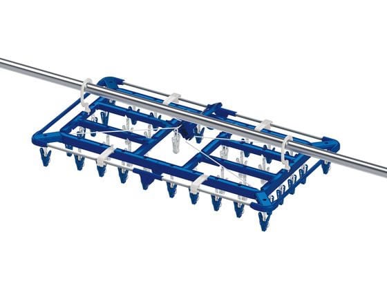 東和産業 LST タオルで隠し干しハンガー ピンチ40個付 #24852 1個(ご注文単位1個)【直送品】