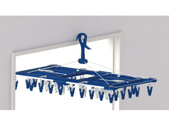 東和産業 LST タオルで隠し干しハンガー ピンチ40個付 #24852 1個(ご注文単位1個)【直送品】