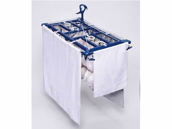 東和産業 LST タオルで隠し干しハンガー ピンチ52個付 #24853 1個(ご注文単位1個)【直送品】