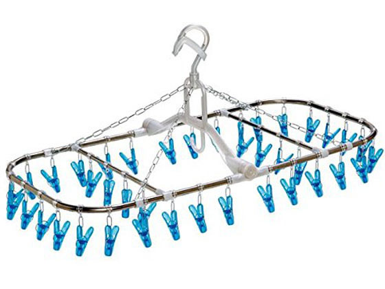 ニッコー ピンチハンガーステンレスハンガー40ピンチ 1個(ご注文単位1個)【直送品】