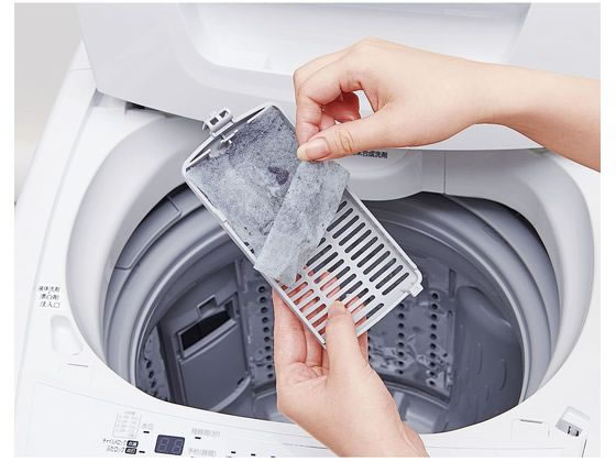 コジット 縦型洗濯機抗菌防臭ゴミ取りフィルター 10枚 21107 1袋(ご注文単位1袋)【直送品】