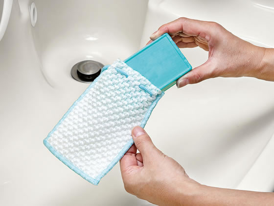 まめいた 洗濯 石けんネット ホワイト LB-318 1個(ご注文単位1個)【直送品】