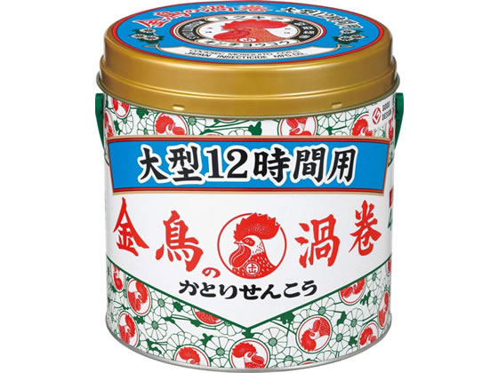 金鳥 金鳥の渦巻 大型 12時間用 40巻缶 1個（ご注文単位1個)【直送品】