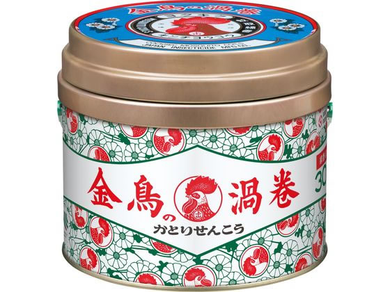 金鳥 金鳥の渦巻 V 缶 30巻 1缶(ご注文単位1缶)【直送品】