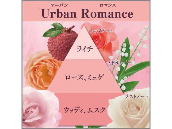 エステー かおりムシューダ 1年有効 クローゼット用 3個 アーバンロマンス 1箱(ご注文単位1箱)【直送品】