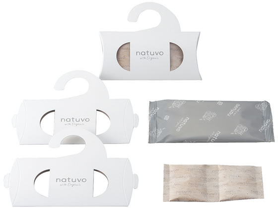 アース製薬 衣類防虫ケア natuvo クローゼット用 3個入 1個（ご注文単位1個)【直送品】