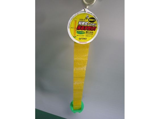 カモ井 吊るすだけ 粘着式ハエ取り TSURUSUDAKE 1パック(ご注文単位1パック)【直送品】