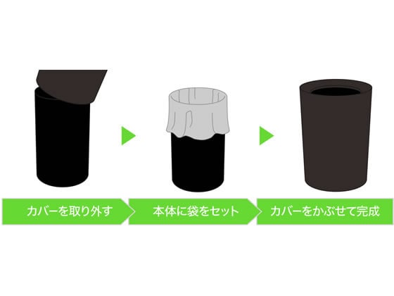 アスベル ダストボックス ルクレールCV 丸型 ブラウン 6211 1個(ご注文単位1個)【直送品】
