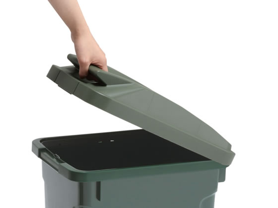 アスベル SPハンドル付 ダストボックス 45 ホワイト 1個（ご注文単位1個)【直送品】