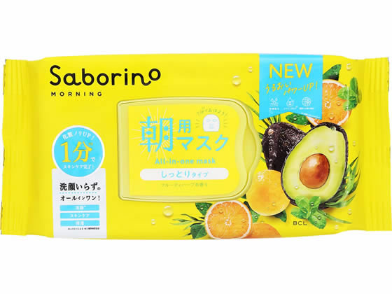 スタイリングライフ サボリーノ 目ざまシートN フルーティハーブの香り 32枚 1個(ご注文単位1個)【直送品】