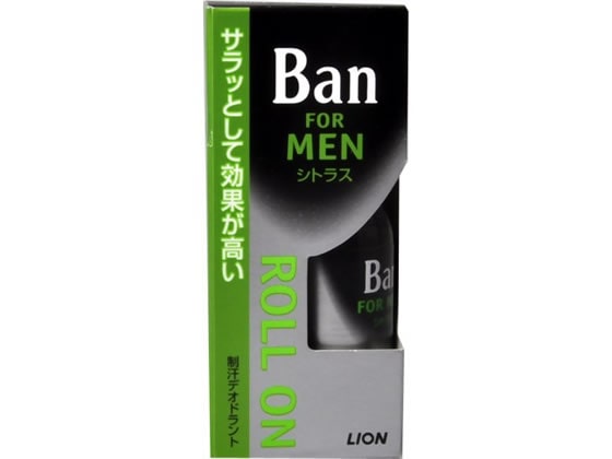 ライオン Ban 男性用ロールオン 30ml 1本(ご注文単位1本)【直送品】