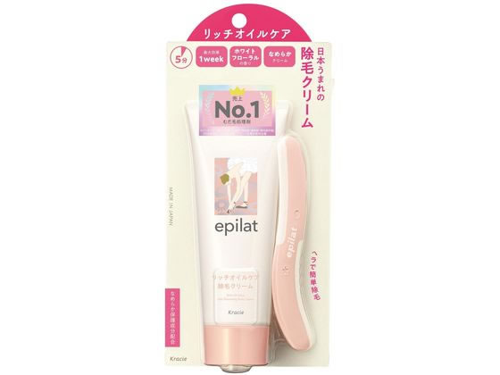 クラシエ エピラット 除毛クリーム リッチオイルケア 110g 1個(ご注文単位1個)【直送品】