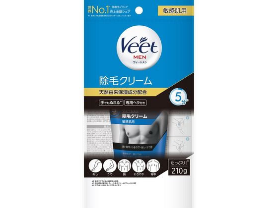 レキットベンキーザー ヴィートメン除毛クリーム敏感肌用 1個(ご注文単位1個)【直送品】