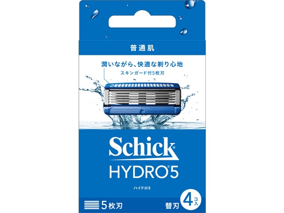 シック ハイドロ5 ベーシック 替刃 4個 1パック（ご注文単位1パック)【直送品】