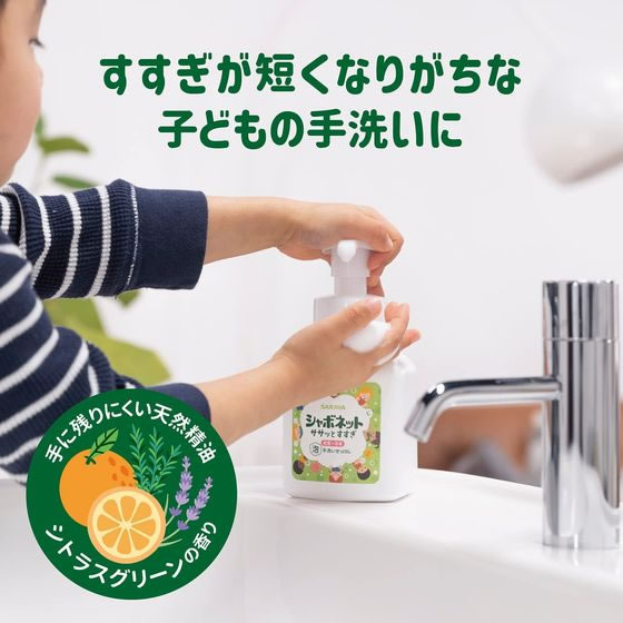 サラヤ シャボネットササッとすすぎ 泡手洗いせっけん本体250ml 1本(ご注文単位1本)【直送品】