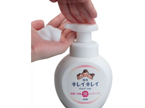 ライオン キレイキレイ 薬用泡ハンドソープ 本体 250ml 1個(ご注文単位1個)【直送品】