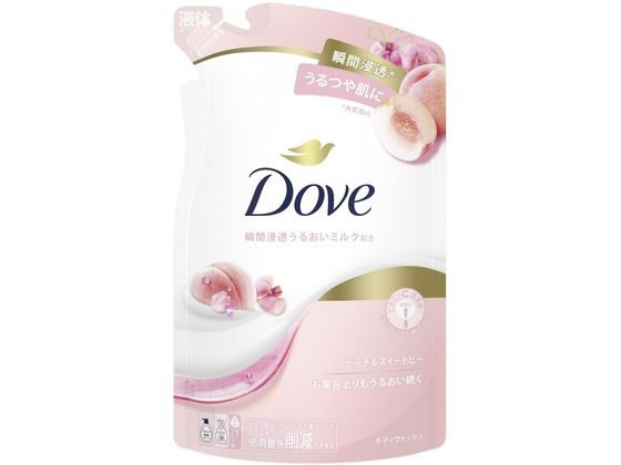 ユニリーバ ダヴ ボディウォッシュ ピーチ&スイートピー 詰替 330g 1個(ご注文単位1個)【直送品】