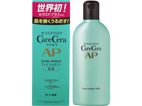 ロート製薬 ケアセラ APフェイス&ボディ 乳液 200ml 1個(ご注文単位1個)【直送品】