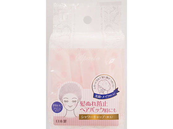 東和産業 SPA シャワーキャップ 水玉 1個(ご注文単位1個)【直送品】
